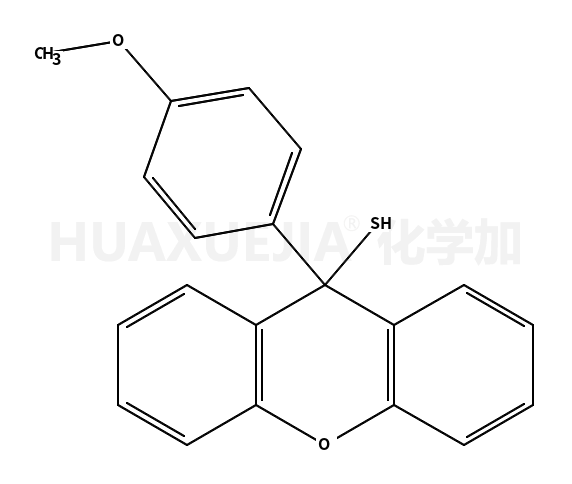 9-(4-methoxyphenyl)xanthene-9-thiol
