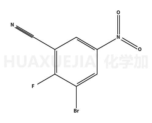 3-溴-2-氟-5-硝基苯甲腈