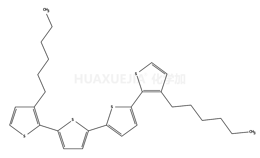 α,ω-二己基四噻吩 5,5′-双(3-己基-2-噻吩基)-2,2′-联噻吩