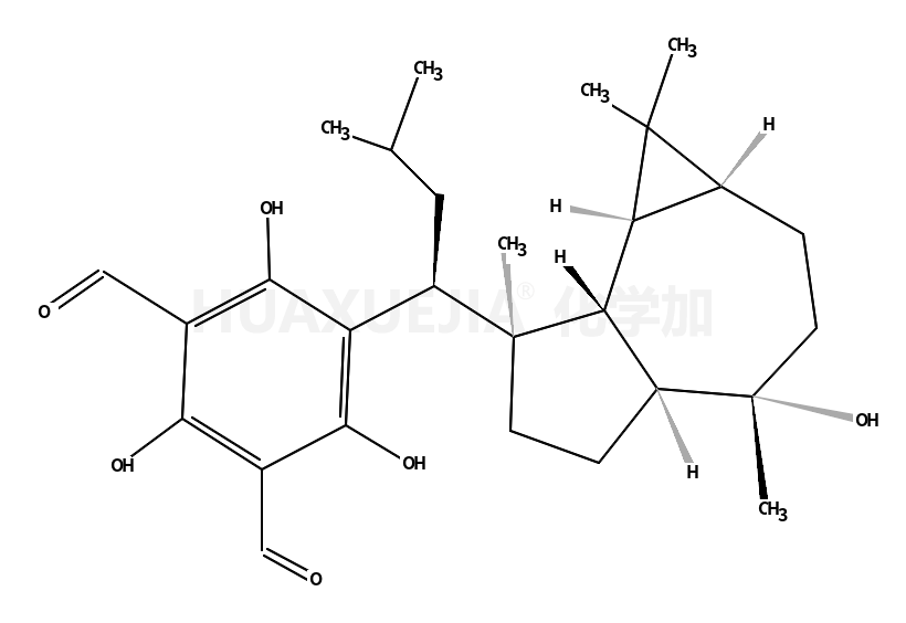 5-[(1R)-1-[(1aR,4R,4aR,7S,7aS,7bR)-4-hydroxy-1,1,4,7-tetramethyl-1a,2,3,4a,5,6,7a,7b-octahydrocyclopropa[h]azulen-7-yl]-3-methylbutyl]-2,4,6-trihydroxybenzene-1,3-dicarbaldehyde