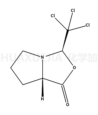 (3S,7aR)-3-(Trichloromethyl)tetrahydro-1H-pyrrolo[1,2-c][1,3]oxaz ol-1-one