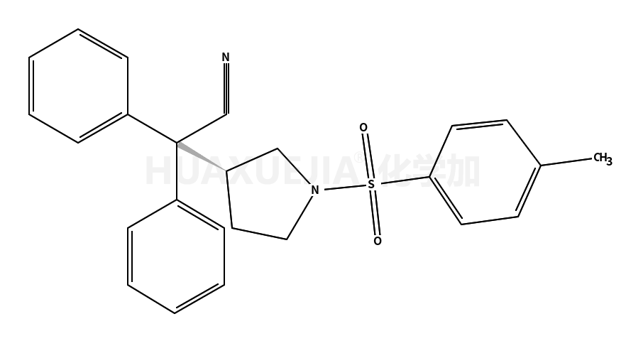 (S)-1-对甲苯磺酰基-3-(1-氰基-1,1-二苯甲基)吡咯烷