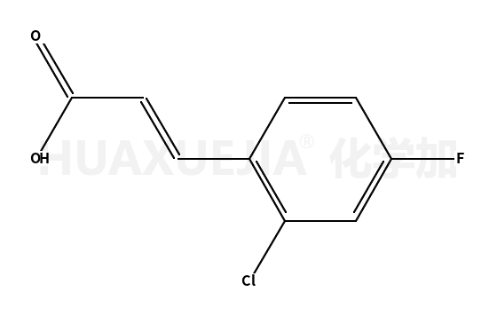 2-氯-4-氟肉桂酸