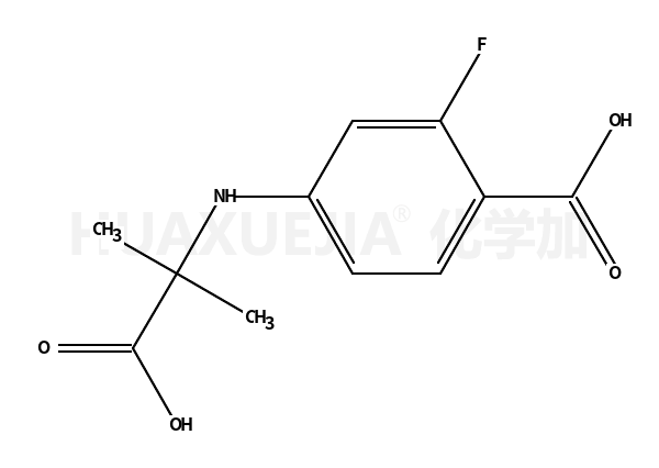 4-(2-羧基丙烷-2-基氨基)-2-氟苯甲酸