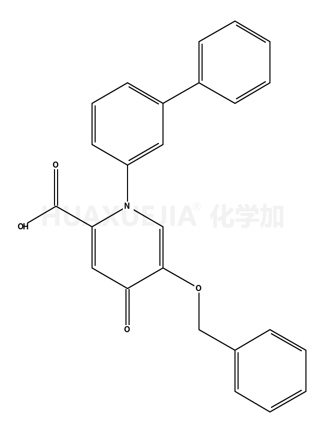 1-([1,1'-Biphenyl]-3-yl)-5-(benzyloxy)-4-oxo-1,4-dihydropyridine-2-carboxylic acid