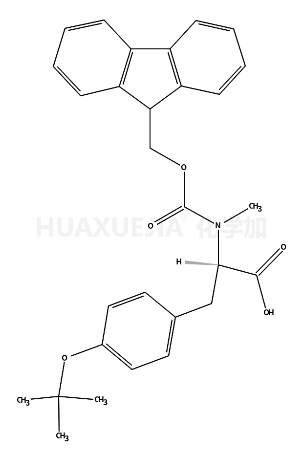 O-叔丁基-N-[(9H-芴-9-基甲氧基)羰基]-N-甲基-L-酪氨酸