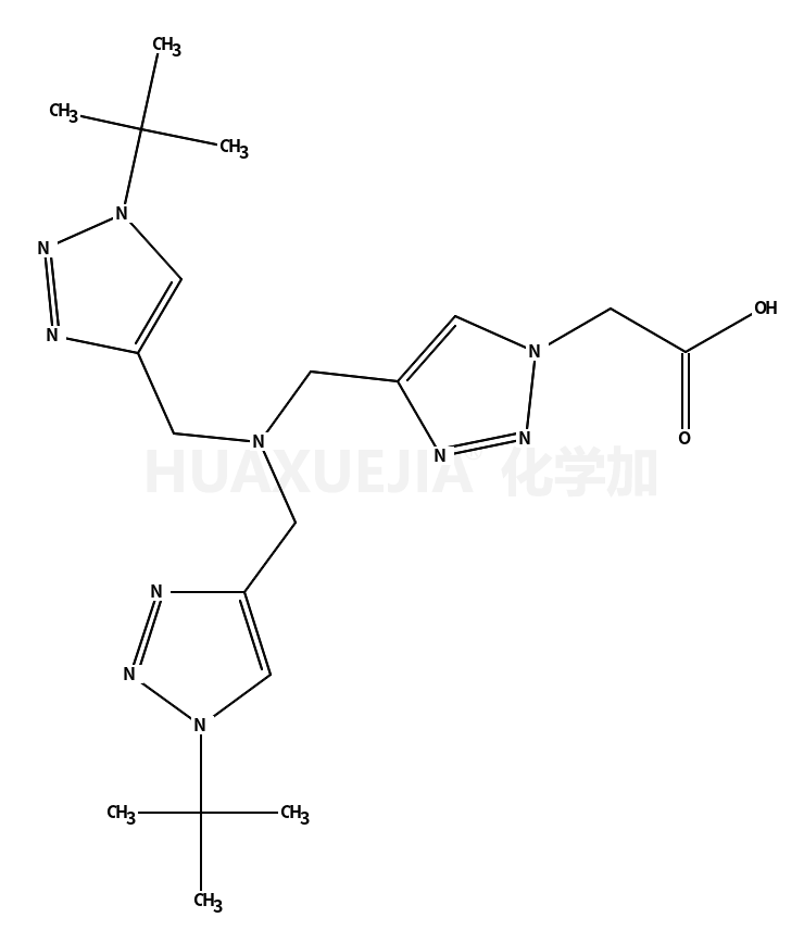 2-(4-((双((1-叔丁基-1H-1,2,3-三唑-4-基)甲基)氨基)甲基)-1H-1,2,3-三唑-1-基)乙酸