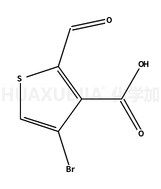4-溴-2-甲酰基-3-噻吩羧酸