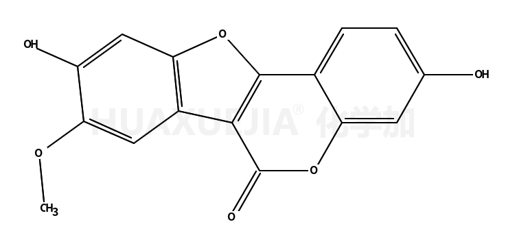 3,9-dihydroxy-8-methoxy-[1]benzofuro[3,2-c]chromen-6-one