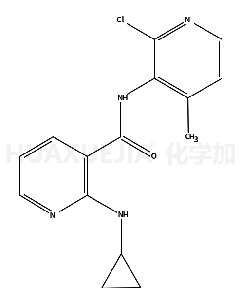 N-(2-氯-4-甲基-3-吡啶)-2-环丙氨基-3-吡啶甲酰胺