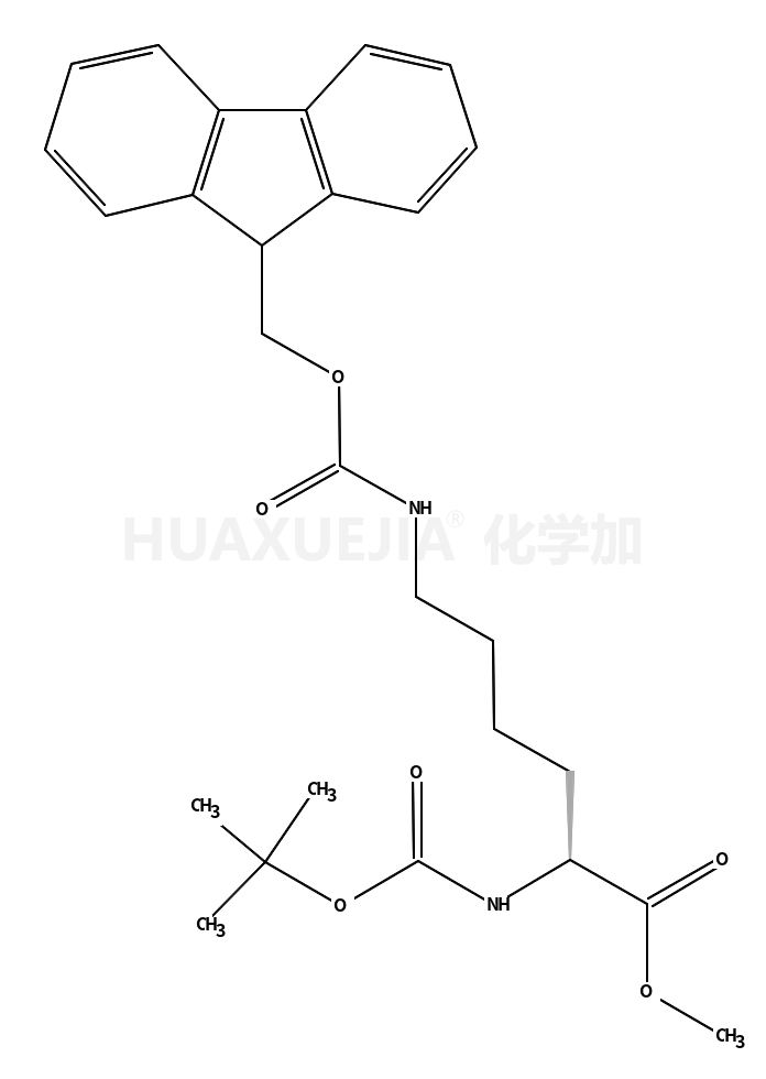 叔丁氧羰基-N'-芴甲氧羰基-L-赖氨酸-甲酯