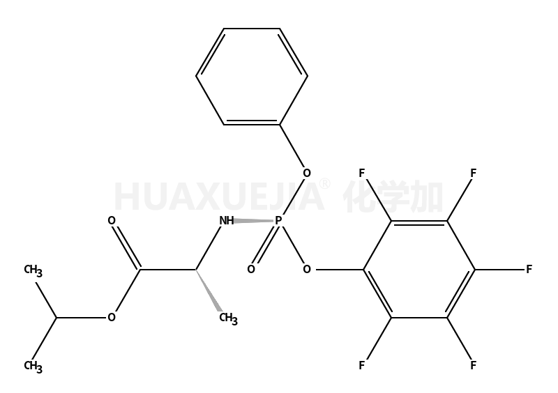 n-[(r)-(2,3,4,5,6-五氟苯氧基)苯氧基膦]-L-丙氨酸 1-甲基乙酯
