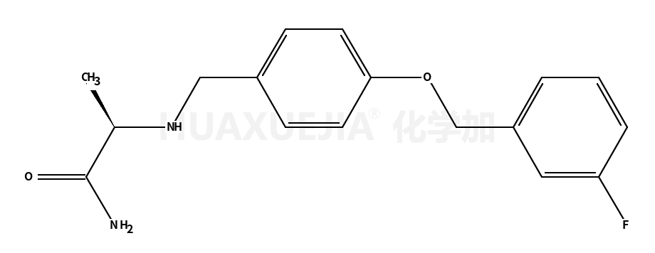 (2S)-2-[[4-[(3-fluorophenyl)methoxy]phenyl]methylamino]propanamide