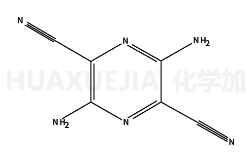 2,5-吡嗪二甲腈,  3,6-二氨基-