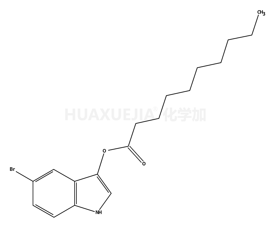 癸酸 5-溴-1H-吲哚-3-酯