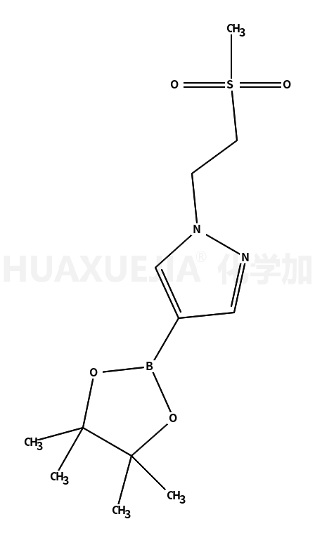 1-[2-(methylsulfonyl)ethyl]-4-(4,4,5,5-tetramethyl-1,3,2-dioxaborolan-2-yl)-1H-Pyrazole