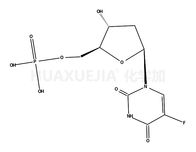 2'-脱氧-5-氟-5'-尿苷酸