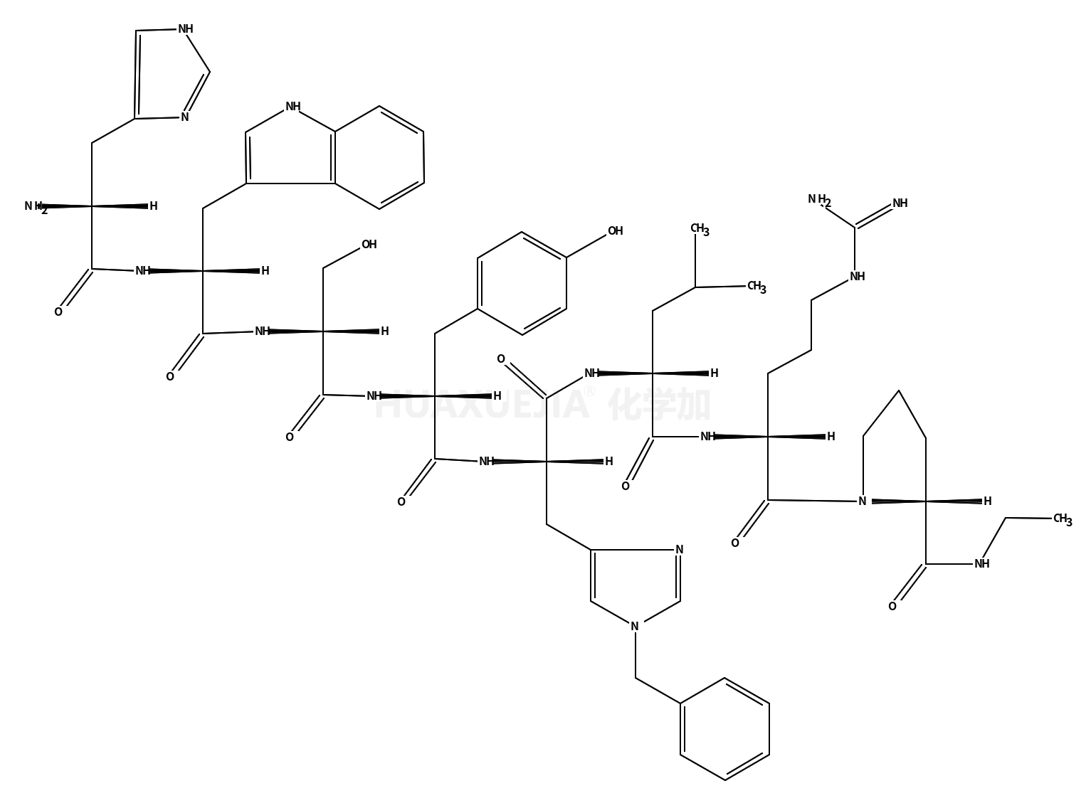 His-Trp-Ser-Tyr-(D-Nim-bzl-His)-Leu-Arg-Pro-NHEt