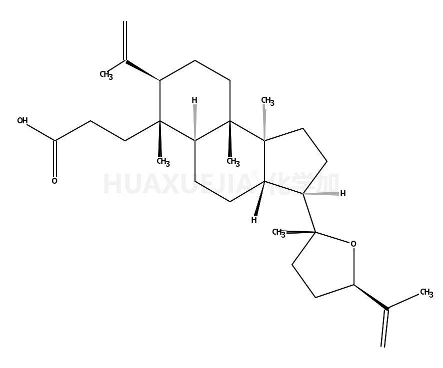 3-{(3S,3aR,5aR,6S,7S,9aR,9bR)-7-Isopropenyl-3-[(2S,5S)-5-isoprope nyl-2-methyltetrahydro-2-furanyl]-6,9a,9b-trimethyldodecahydro-1H -cyclopenta[a]naphthalen-6-yl}propanoic acid