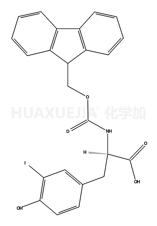 芴甲氧羰基-3-碘代酪氨酸羟基