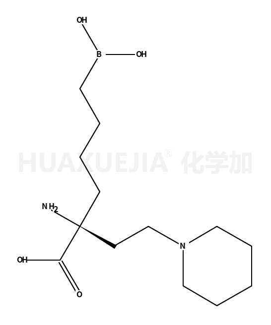 (alphaR)-alpha-氨基-alpha-(4-硼酸基丁基)-1-哌啶丁酸