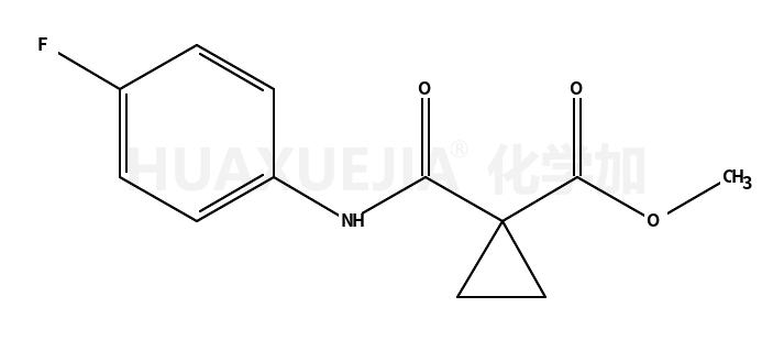 methyl 1-(4-fluorophenylcarbamoyl)cyclopropanecarboxylate