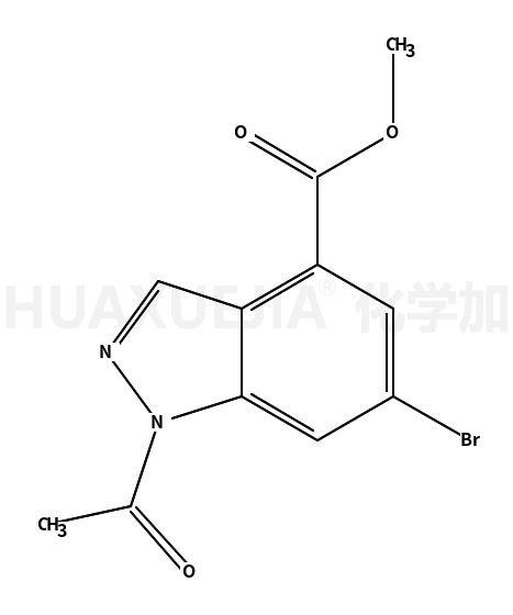 1-乙酰基-6-溴-1H-吲唑-4-羧酸甲酯