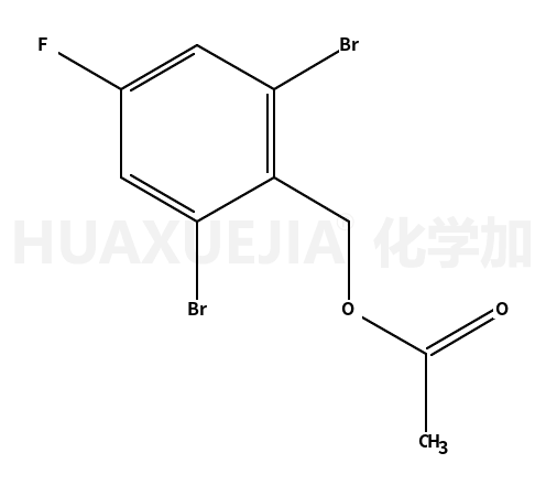 2,6-二溴-4-氟苄基乙酸酯