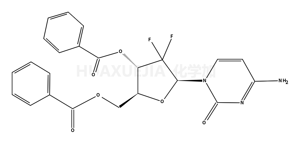 2’,2’-二氟-2’-脱氧胞嘧啶核苷-3’,5’-二苯甲酸酯
