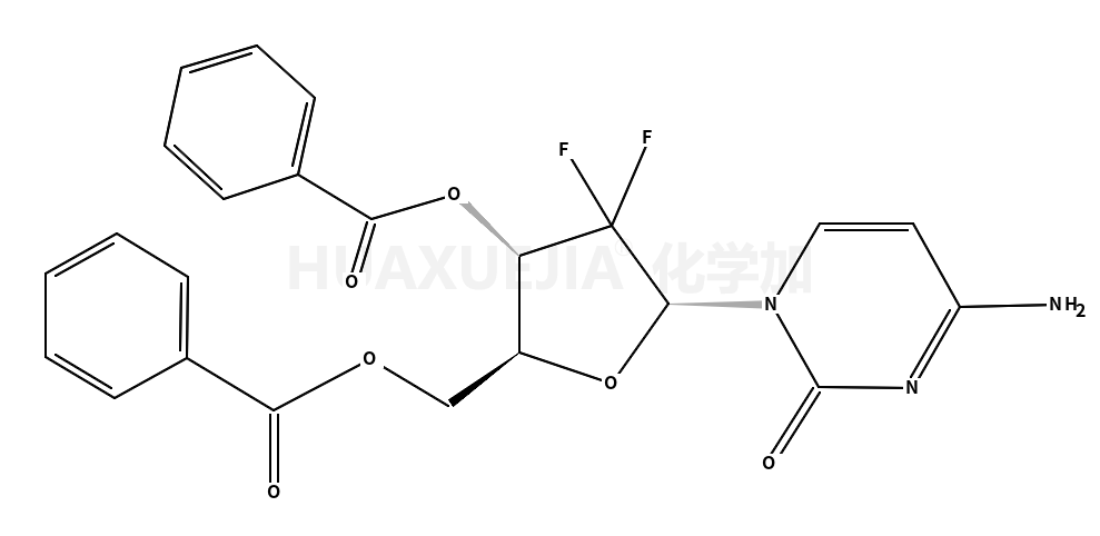 4-氨基-1-3,5-二-O-苯甲酰-2-脱氧-2,2-二氟-a-D-赤藓-五呋喃糖基)-2(1H)-嘧啶酮