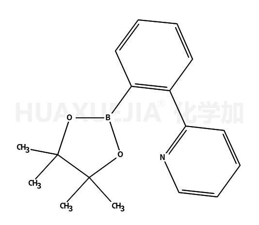 2-[2-(4,4,5,5-四甲基-1,3,2-二氧硼杂环戊烷-2-基)苯基]吡啶