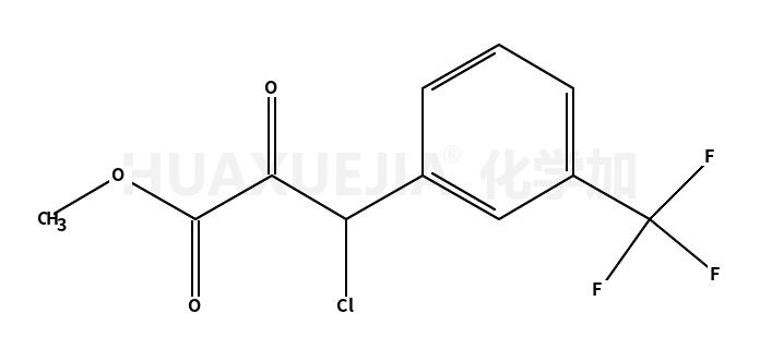 3-chloro-2-oxo-3-(3-trifluoromethylphenyl)propionic acid methyl ester