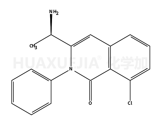 3-[(1S)-1-氨基乙基]-8-氯-2-苯基-1(2H)-异喹啉酮