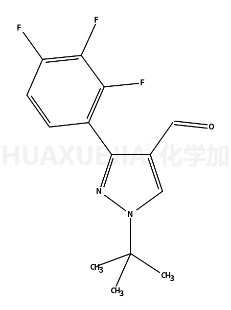1-tert-butyl-3-(2,3,4-trifluorophenyl)-1H-pyrazole-4-carboxaldehyde
