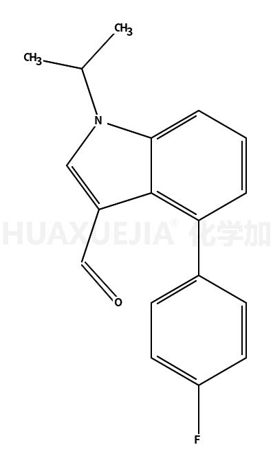 4-(4-fluorophenyl)-1-isopropyl-1H-indole-3-carbaldehyde