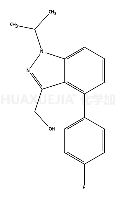 (4-(4-fluorophenyl)-1-isopropyl-1H-indazol-3-yl)methanol