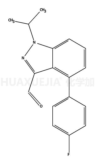 4-(4-fluorophenyl)-1-isopropyl-1H-indazole-3-carbaldehyde