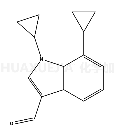 1,7-dicyclopropyl-1H-indole-3-carbaldehyde