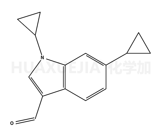 1,6-dicyclopropyl-1H-indole-3-carbaldehyde