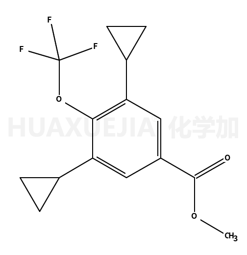 methyl 3,5-dicyclopropyl-4-(trifluoromethoxy)benzoate