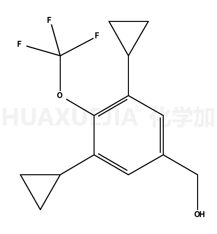(3,5-dicyclopropyl-4-(trifluoromethoxy)phenyl)methanol
