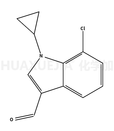 7-chloro-1-cyclopropyl-1H-indole-3-carbaldehyde