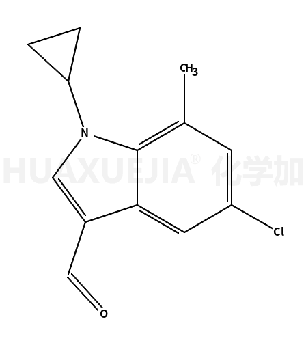 5-chloro-1-cyclopropyl-7-methyl-1H-indole-3-carbaldehyde