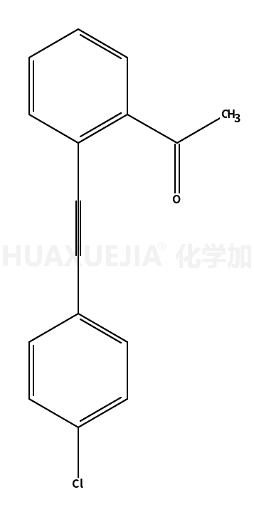 1-(2-((4-氯苯基)乙炔)苯基)乙酮