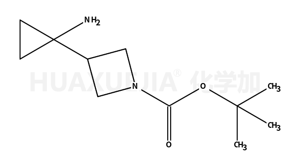 tert-butyl 3-(1-aminocyclopropyl)azetidine-1-carboxylate