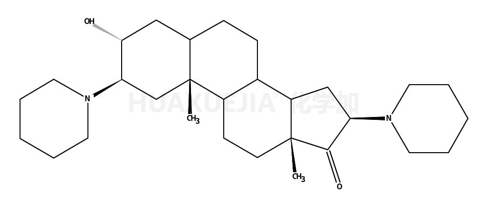 3beta-羟基-2beta,16beta-二哌啶基-5-alpha-雄甾烷-17-酮