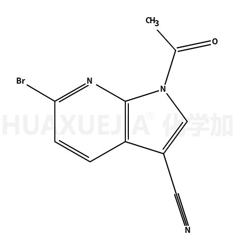1-acetyl-6-bromo-1H-pyrrolo[2,3-b]pyridine-3-carbonitrile