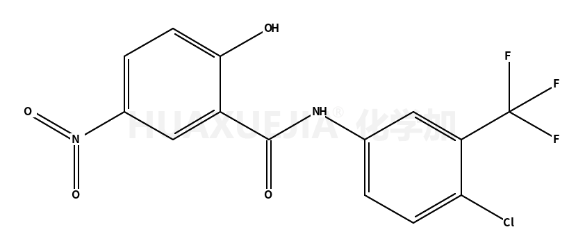 N-[4-Chloro-3-(trifluoromethyl)phenyl]-2-hydroxy-5-nitrobenzamide