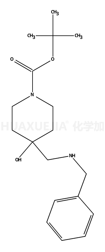 4-[(苄基氨基)甲基]-4-羟基-哌啶-1-羧酸叔丁酯