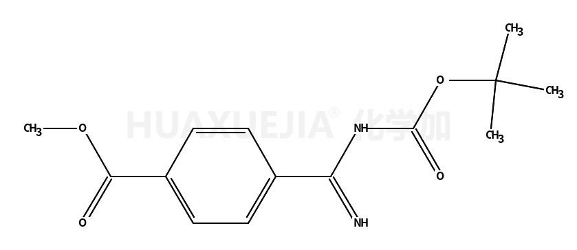 4-(n-(叔丁氧基羰基)甲脒基)苯甲酸甲酯